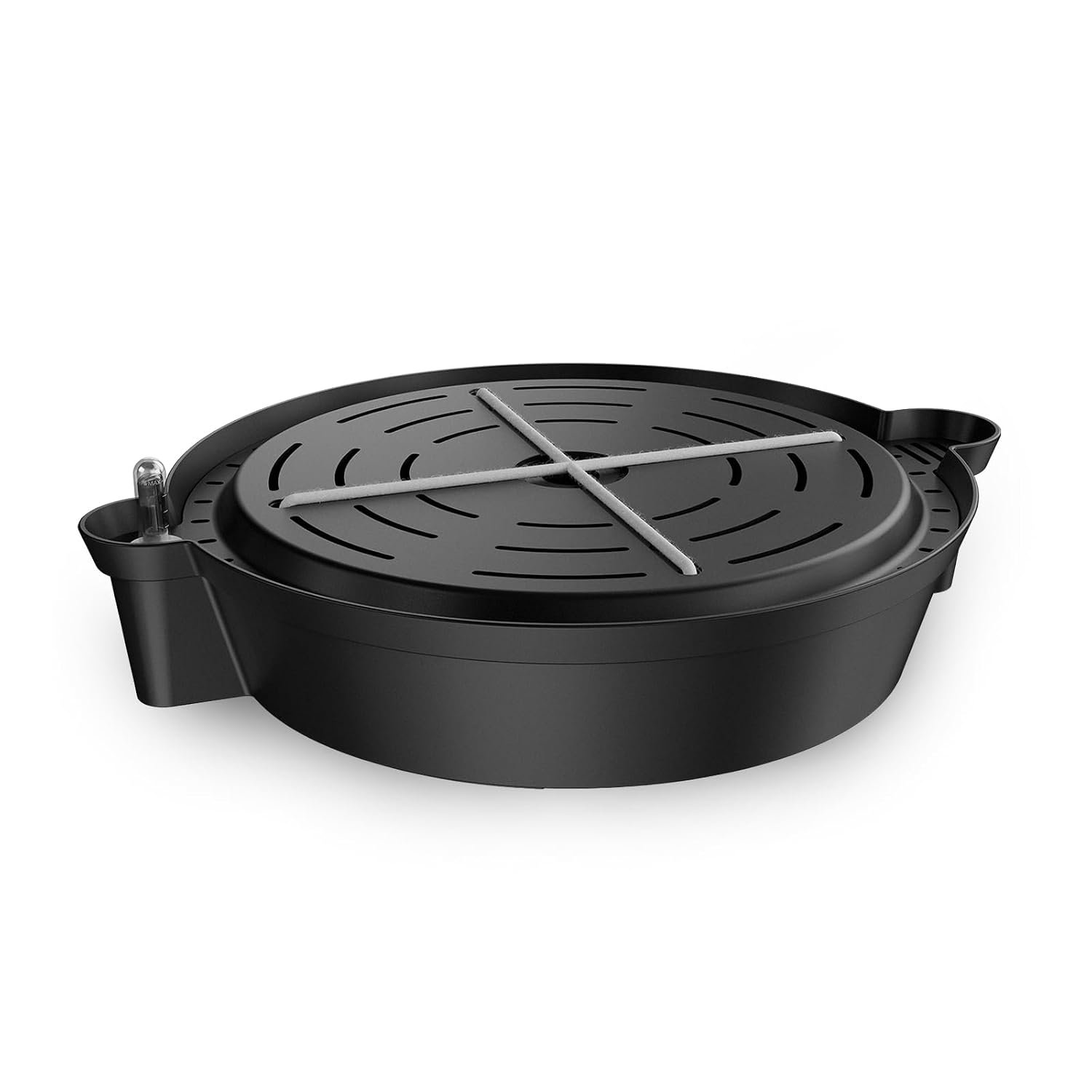 AC Infinity Self-Watering Fabric Pot Base, 4-Pack Auto-Irrigation Water | Water Delivery System with Reservoir Meter, Elevated Plant Saucers for Indoor Grow Tents, Greenhouses, & Outdoor Gardens