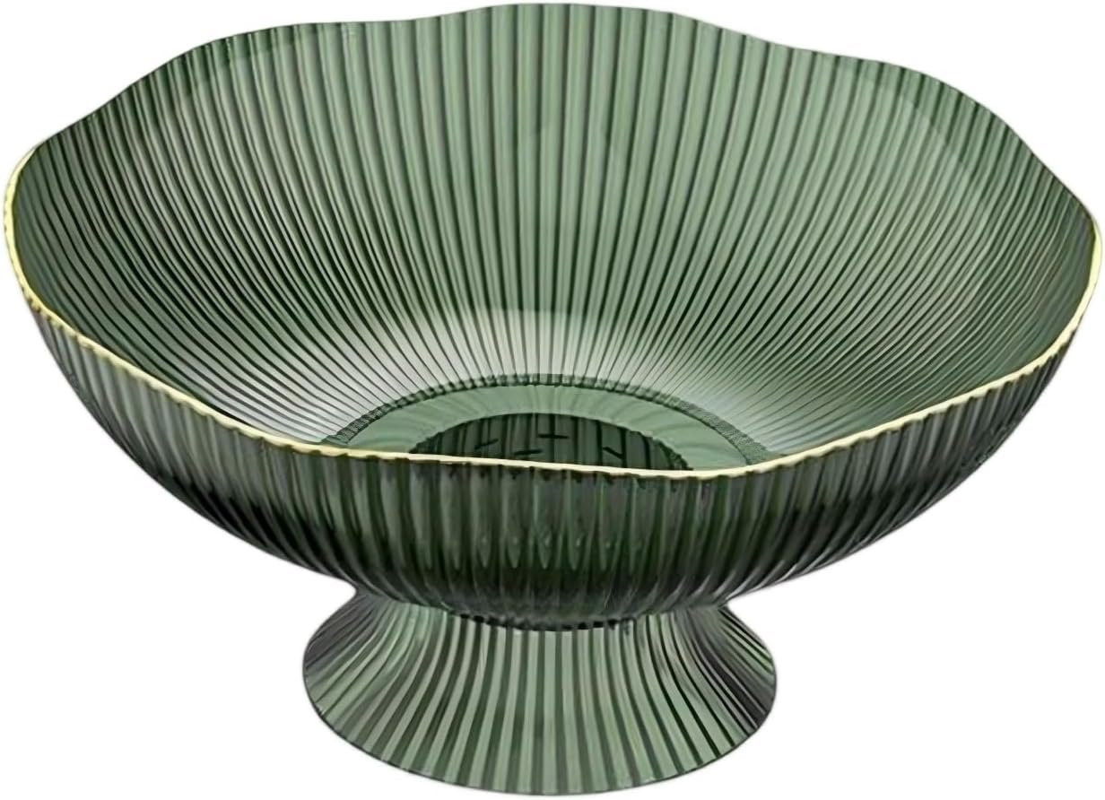 Cute Fruit Bowl – Decorative Plastic Bowls for Kitchen & Dining | Table Versatile Centerpiece Display for Fruits, Snacks, Home Dec