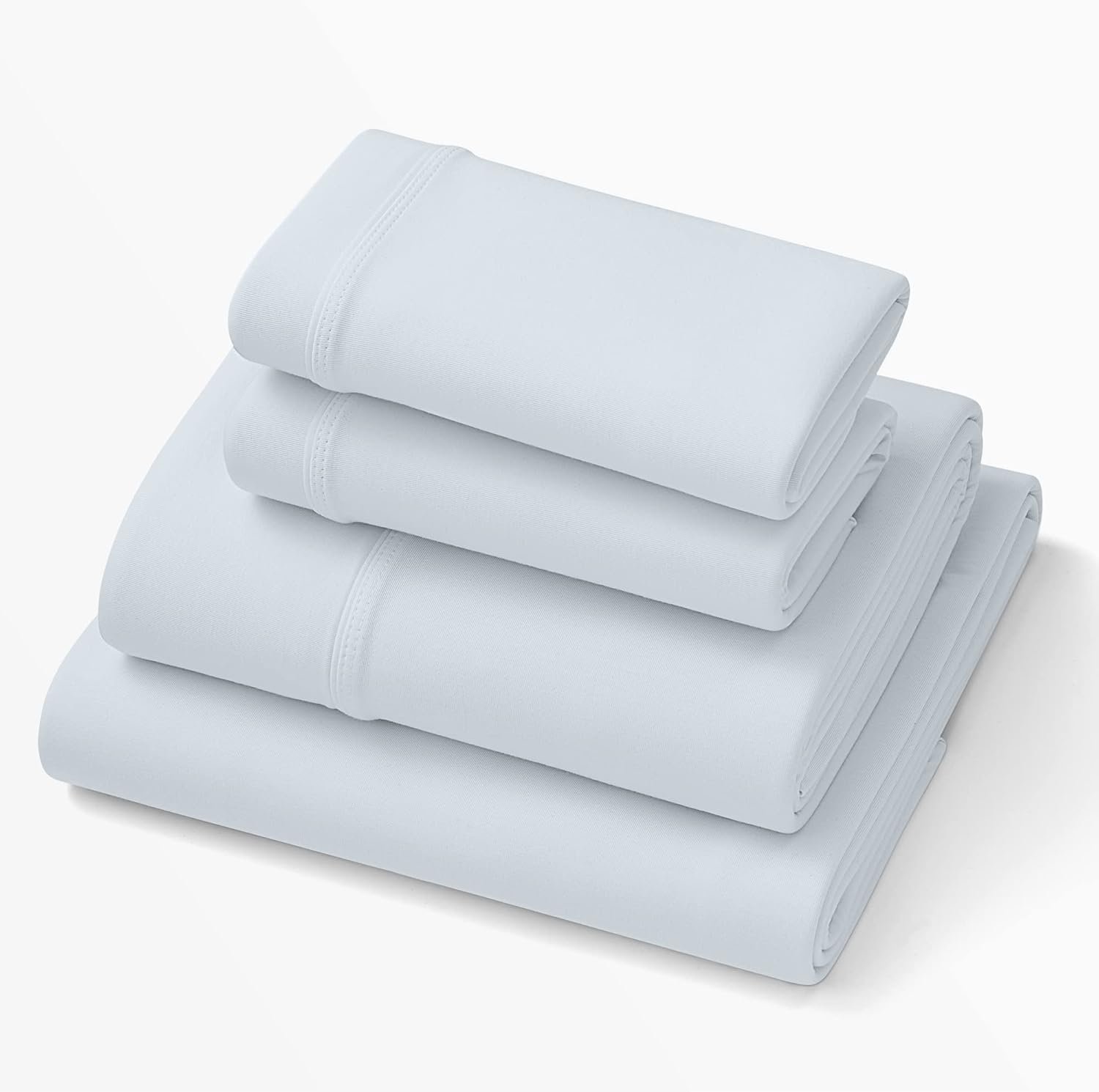 Purple SoftStretch Sheet Set, King/Cal King, Cooling Rayon Blend Bed Sheets | Stretchy and Breathable, Moisture-Wicking, Designed for Your Purple Mattress, Fitted Sheet, Soft and Durable