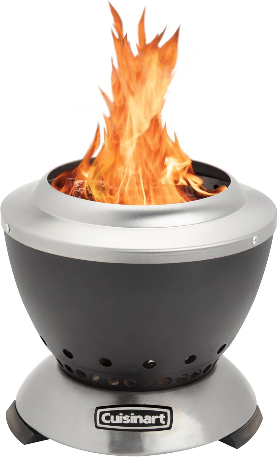 Cuisinart Outdoor Fire Pit, Cleanburn Smokeless System, Wood Burning, 7.5″