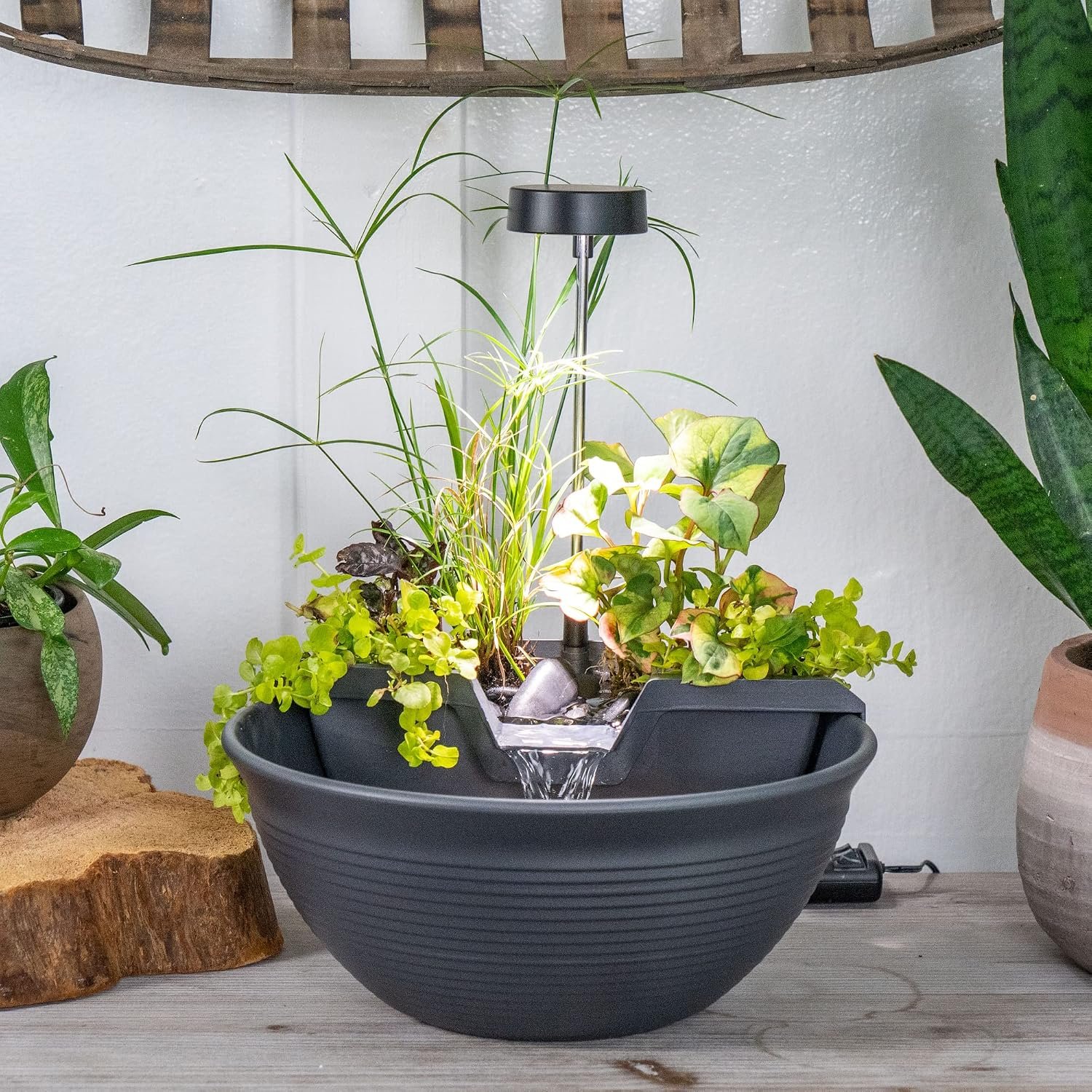 Aquascape AquaGarden Tabletop Fountain Kit (Gray)